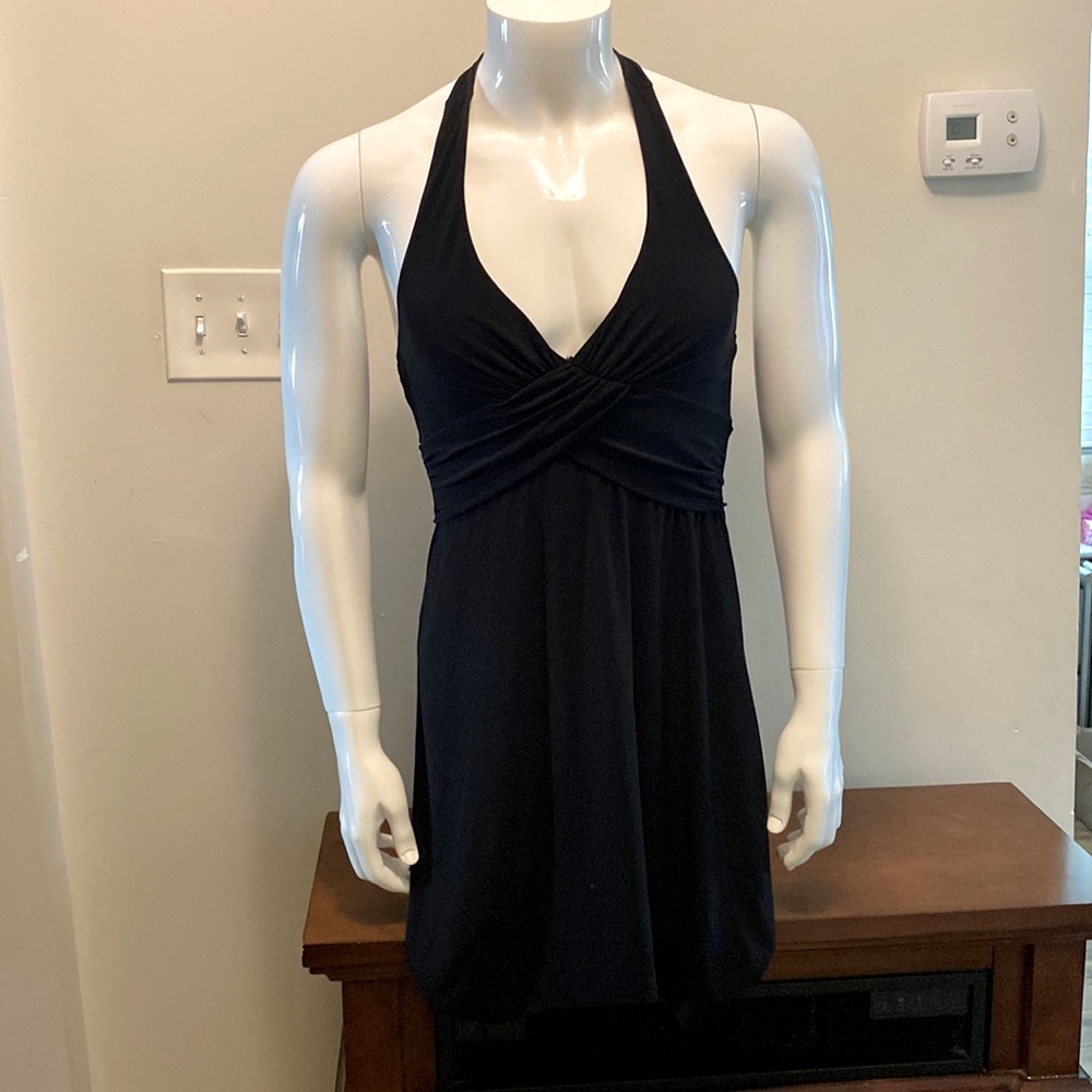 Danesi, Size Medium, Black, Low Cut, Cocktail Dress.